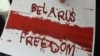 Moldova - Czech Republic, Prague, Belarusians gathered in Old Town Square in central Prague for a protest one year after the fraudulent elections in Belarus, #freeBelarus, Belarusian diaspora, flag, Belarusian opposition, 09Aug2021